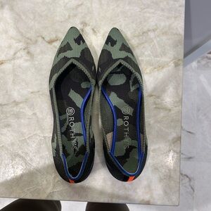 Rothy's Camouflage The Point Shoes